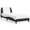 vidaXL Bed Frame without Mattress Black and White 80x200 cm Faux Leather