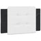 vidaXL Bed Frame without Mattress Black and White 80x200 cm Faux Leather