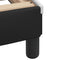 vidaXL Bed Frame without Mattress Black and White 80x200 cm Faux Leather