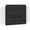 vidaXL Bed Frame without Mattress "Zadar" White and Black 80x200 cm Faux Leather