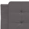 vidaXL Bed Frame without Mattress Grey 90x190 cm Single Faux Leather