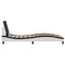vidaXL Bed Frame without Mattress "Zadar" White and Black 90x190 cm Single Faux Leather