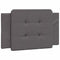 vidaXL Bed Frame without Mattress Grey 90x200 cm Faux Leather