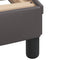 vidaXL Bed Frame without Mattress Grey 90x200 cm Faux Leather