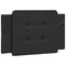 vidaXL Bed Frame without Mattress Black 100x200 cm Faux Leather