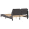vidaXL Bed Frame without Mattress Grey 140x200 cm Faux Leather