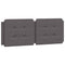 vidaXL Bed Frame without Mattress Grey 140x200 cm Faux Leather