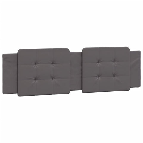 vidaXL Bed Frame without Mattress Grey 180x200 cm Super King Faux Leather