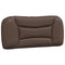 vidaXL Bed Frame with LED without Mattress "Hvar" Brown 90x200 cm