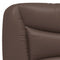 vidaXL Bed Frame with LED without Mattress "Hvar" Brown 90x200 cm