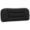 vidaXL Bed Frame with LED without Mattress "Hvar" Black 100x200 cm