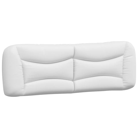 vidaXL Bed Frame with LED without Mattress "Hvar" White 160x200 cm