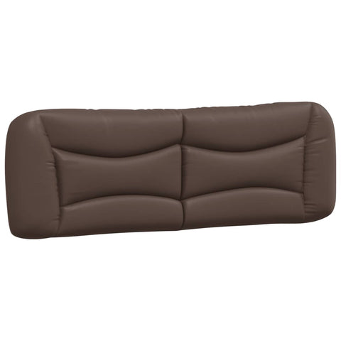 vidaXL Bed Frame with LED without Mattress "Hvar" Brown 160x200 cm
