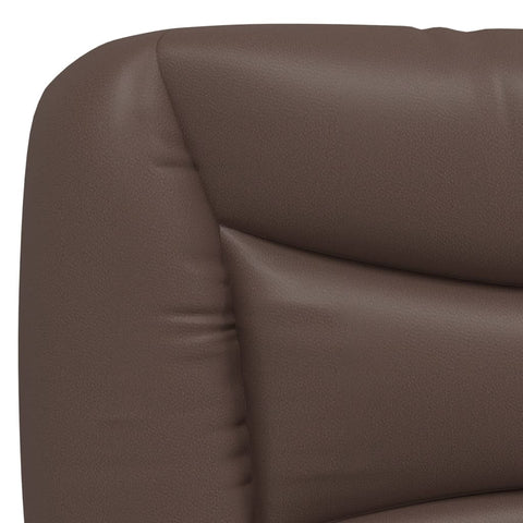 vidaXL Bed Frame with LED without Mattress "Hvar" Brown 160x200 cm