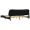 vidaXL Bed Frame with LED without Mattress "Hvar" Black 200x200 cm