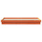 vidaXL LED Bed Frame without Mattress Wax Brown 180x200 cm Super King Solid Wood