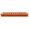 vidaXL LED Bed Frame without Mattress Wax Brown 180x200 cm Super King Solid Wood