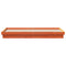 vidaXL LED Bed Frame without Mattress Wax Brown 200x200 cm Solid Wood