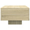 vidaXL Coffee Table Sonoma Oak 100x49.5x31 cm Engineered Wood