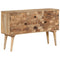 vidaXL Sideboard 110x30x70 cm Solid Wood Mango