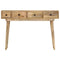 vidaXL Console Table 110x30x75 cm Solid Wood Mango