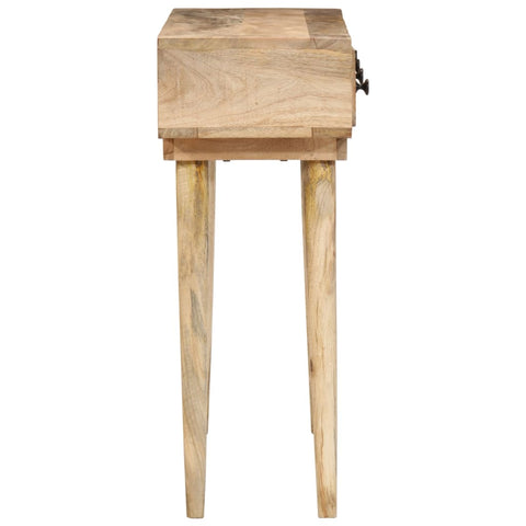 vidaXL Console Table 110x30x75 cm Solid Wood Mango