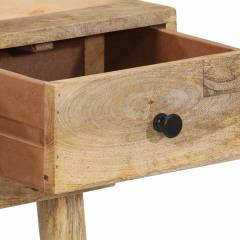 vidaXL Console Table 110x30x75 cm Solid Wood Mango
