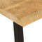 vidaXL Bench with Live Edge 105 cm Solid Wood Mango