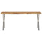 vidaXL Bench with Live Edge 105 cm Solid Wood Acacia