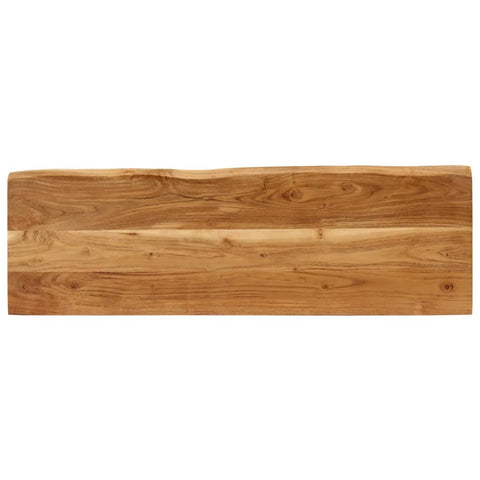 vidaXL Bench with Live Edge 105 cm Solid Wood Acacia