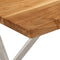 vidaXL Bench with Live Edge 105 cm Solid Wood Acacia