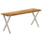 vidaXL Bench with Live Edge 105 cm Solid Wood Acacia