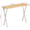 vidaXL Console Table with Live Edge 105x33x76 cm Solid Wood Mango