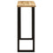 vidaXL Console Table with Live Edge 105x33x76 cm Solid Wood Mango