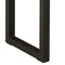 vidaXL Console Table with Live Edge 105x33x76 cm Solid Wood Mango
