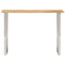 vidaXL Console Table with Live Edge 105x33x76 cm Solid Wood Mango