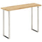 vidaXL Console Table with Live Edge 105x33x76 cm Solid Wood Mango