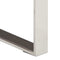 vidaXL Console Table with Live Edge 105x33x76 cm Solid Wood Mango