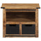 vidaXL Coffee Table with Drawers 50x50x40 cm Solid Wood Mango