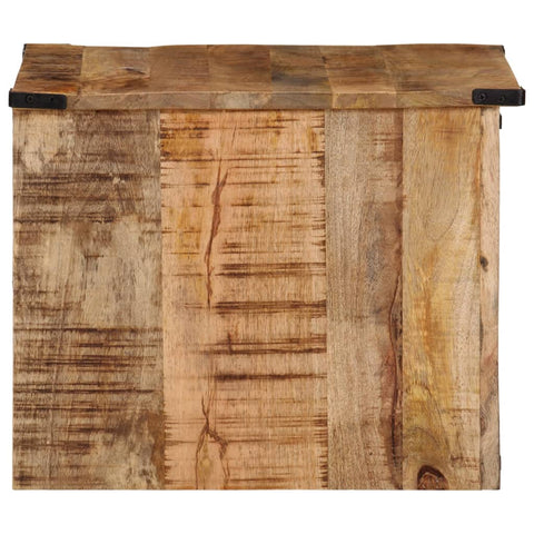 vidaXL Coffee Table with Drawers 50x50x40 cm Solid Wood Mango