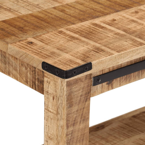 vidaXL Console Table 100x35x75 cm Solid Wood Mango