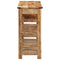 vidaXL Console Table 100x35x75 cm Solid Wood Mango