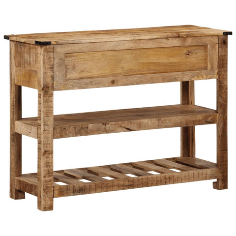 vidaXL Console Table 100x35x75 cm Solid Wood Mango