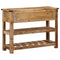 vidaXL Console Table 100x35x75 cm Solid Wood Mango