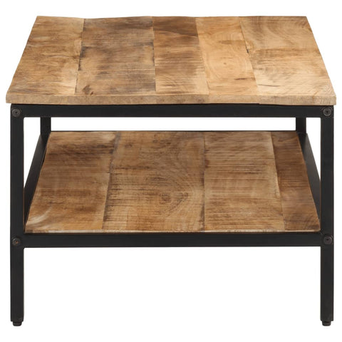 vidaXL Coffee Table 100x50x35 cm Solid Rough Wood Mango