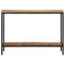 vidaXL Console Table 100x35x70 cm Solid Rough Wood Mango