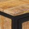 vidaXL Sideboard 105x35x70 cm Solid Rough Wood Mango