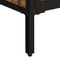 vidaXL Sideboard 105x35x70 cm Solid Rough Wood Mango