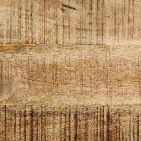 vidaXL Side Table with Shelf Brown 55 x 55 x 45 cm Solid mango wood