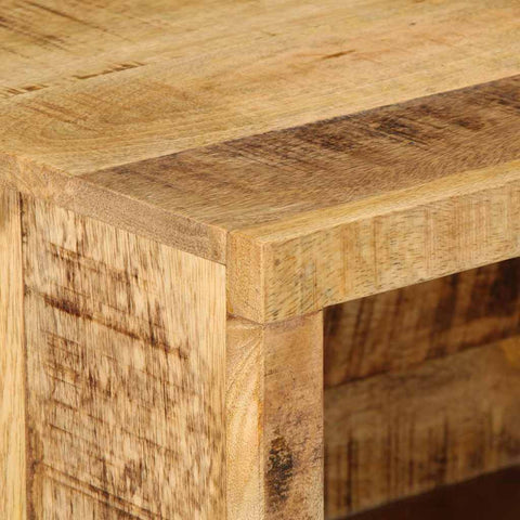 vidaXL Bedside Cabinet Brown 40 x 30 x 25 cm Solid Mango wood